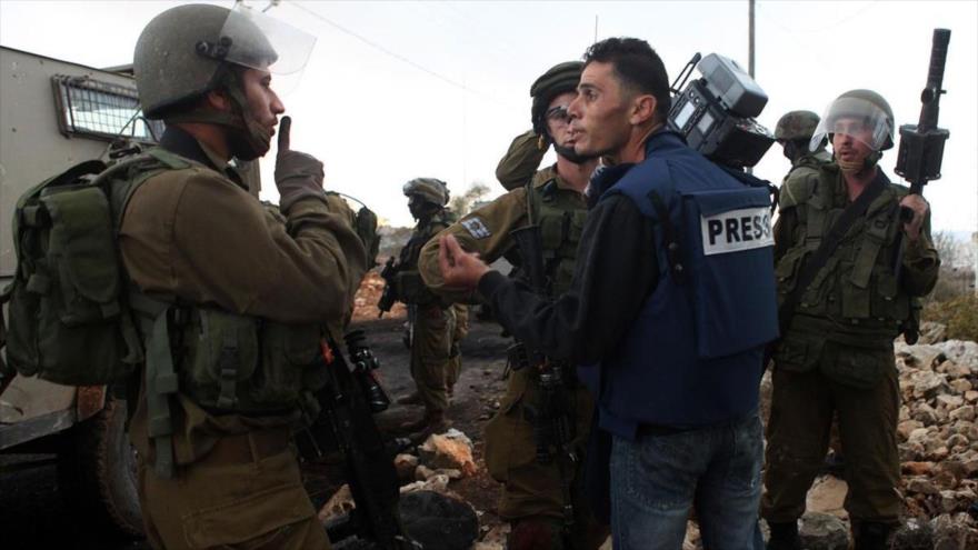 foto detienen periodistas israelíes