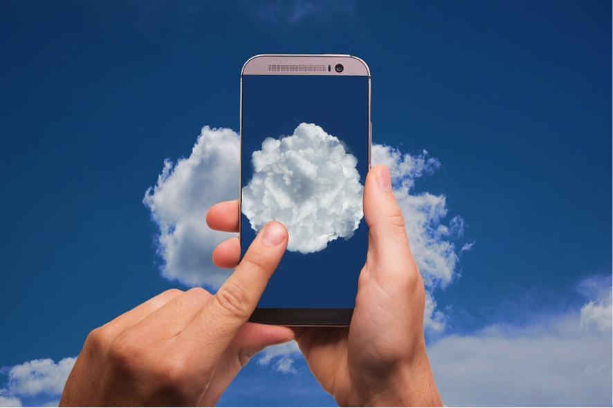 nube, móvil
