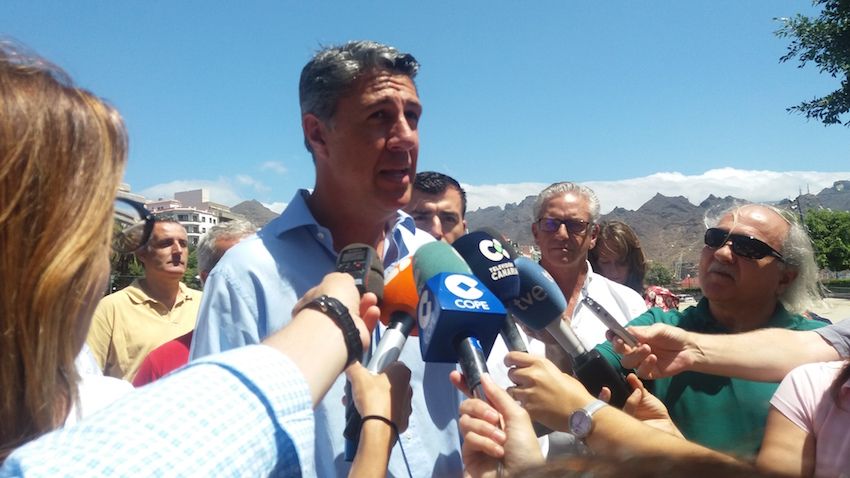 El alcalde de Badalona, Xavier García Albiol Feijóo 