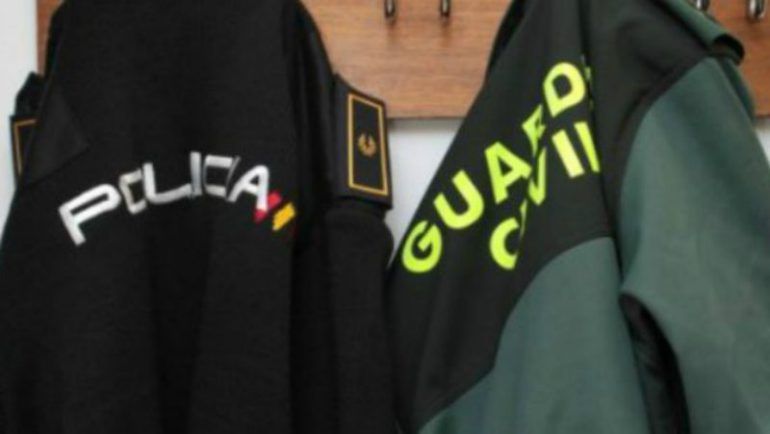 guardia civil y policía