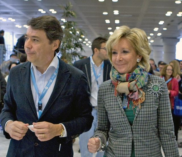 ESPERANZA AGUIRRE, IGNACIO GONZÁLEZ