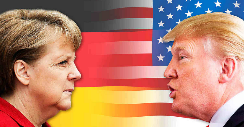 Merkel trump