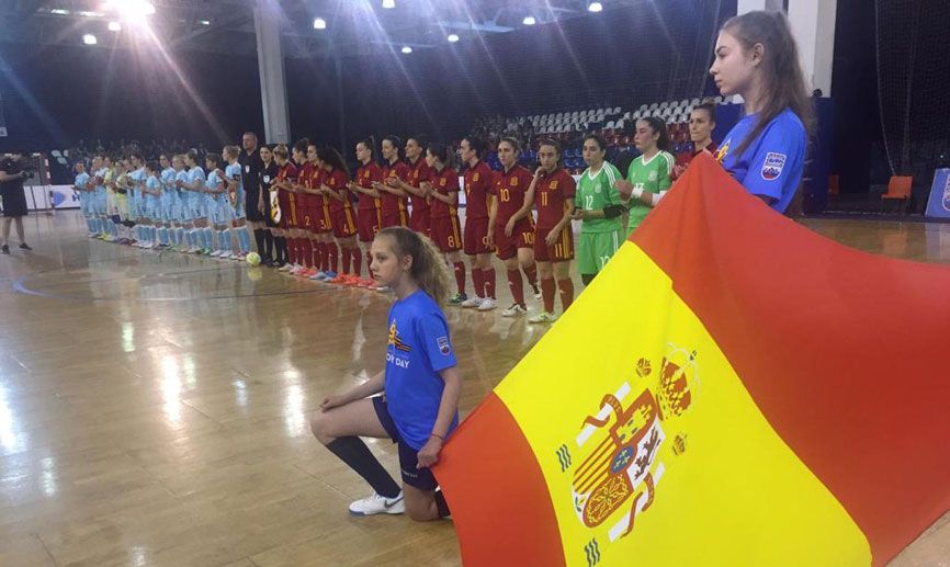 Seleccion femenina España Rusia