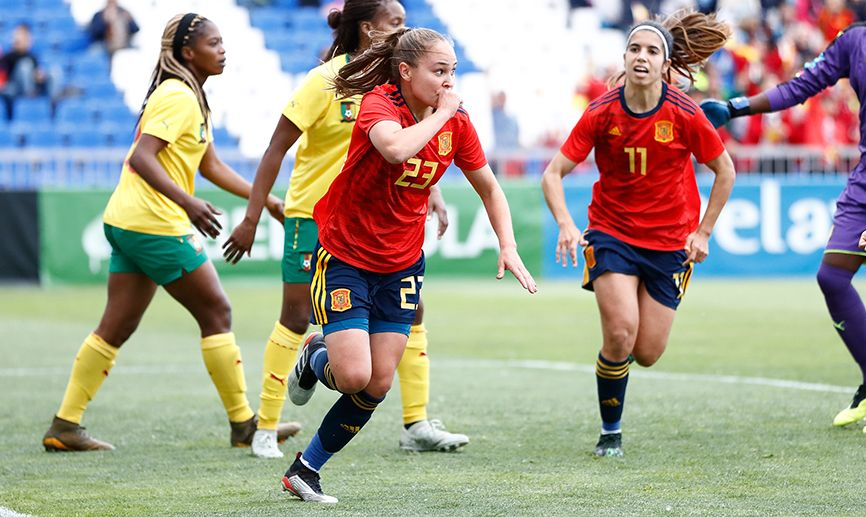 España Camerun Femenino