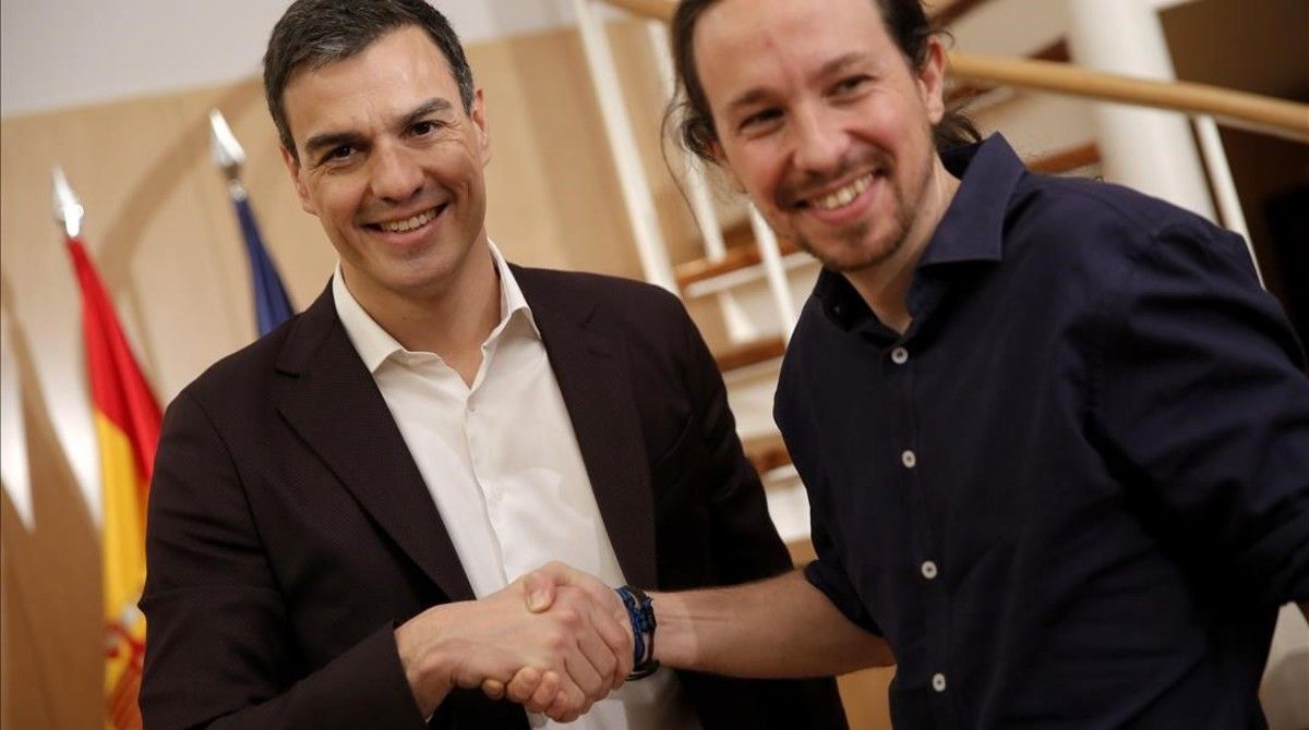 foto Sánchez e Iglesias