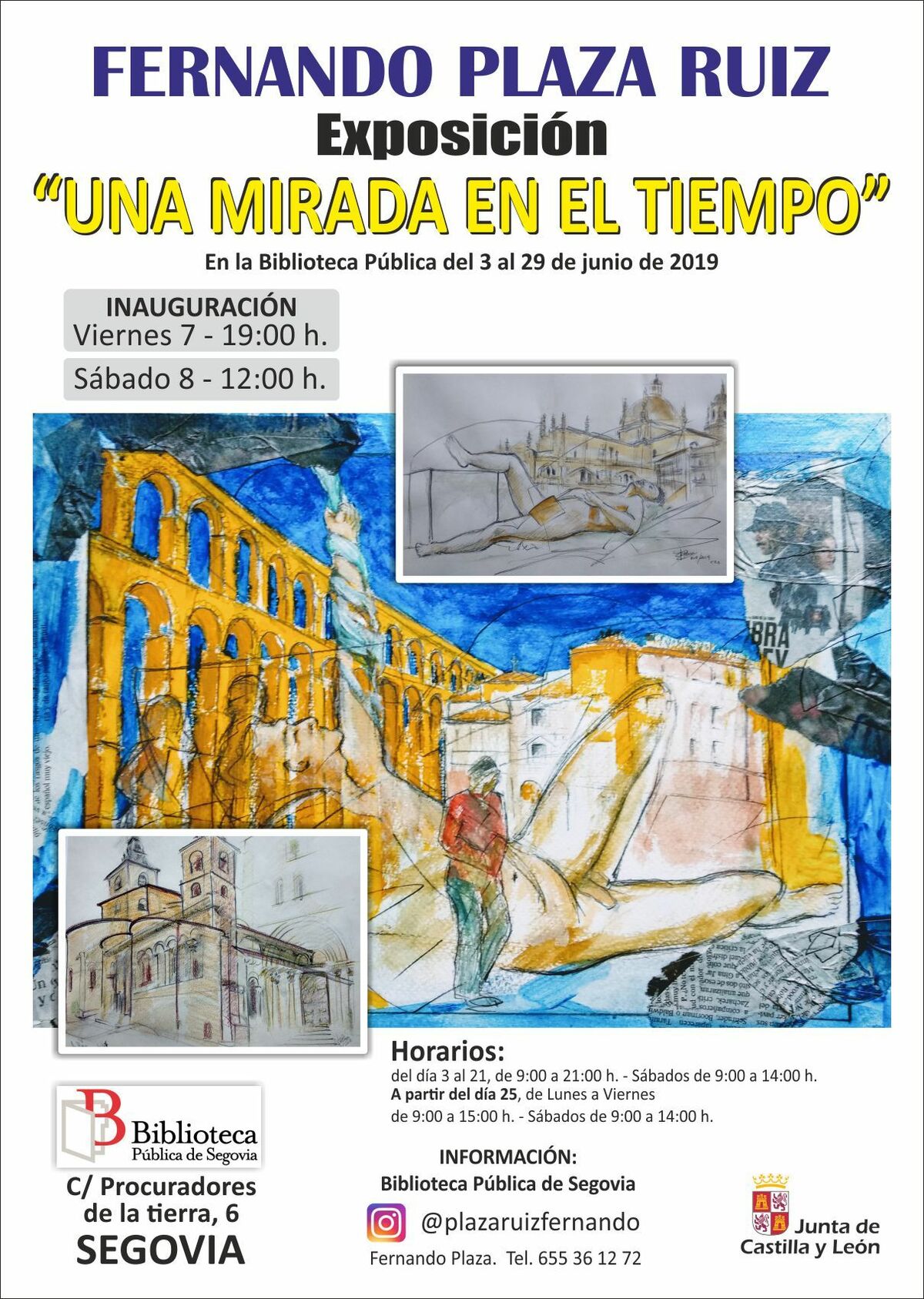 CARTEL SEGOVIA FERNANDO PLAZA