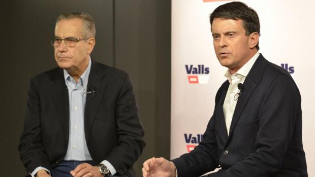 foto Valls con Corbacho