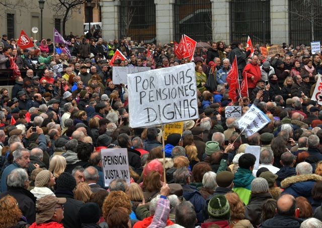 Tocar las pensiones es empobrecer a la gente mayor