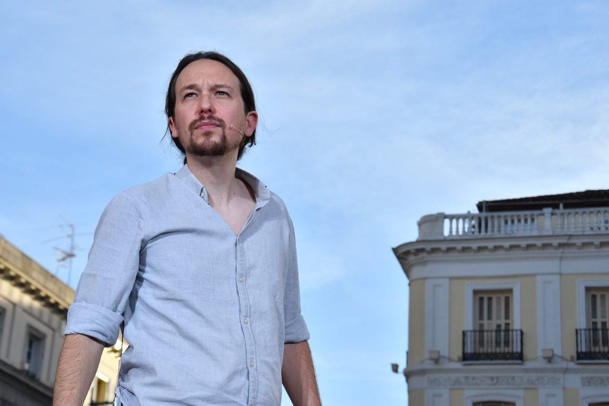 Pablo Iglesias, foto Agustín Millán