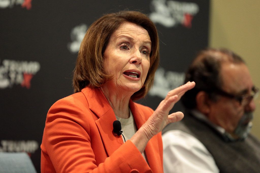 Nancy Pelosi.