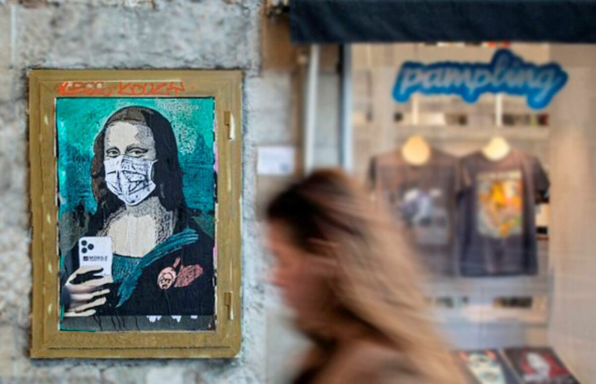 Mona Lisa Coronavirus