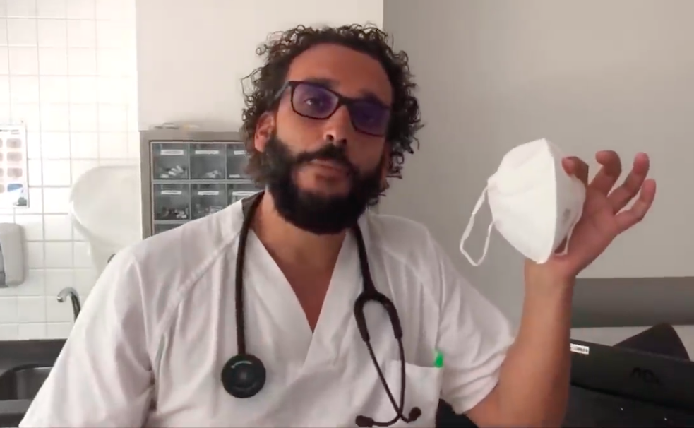 SPIRIMAN Y LA MASCARILLA