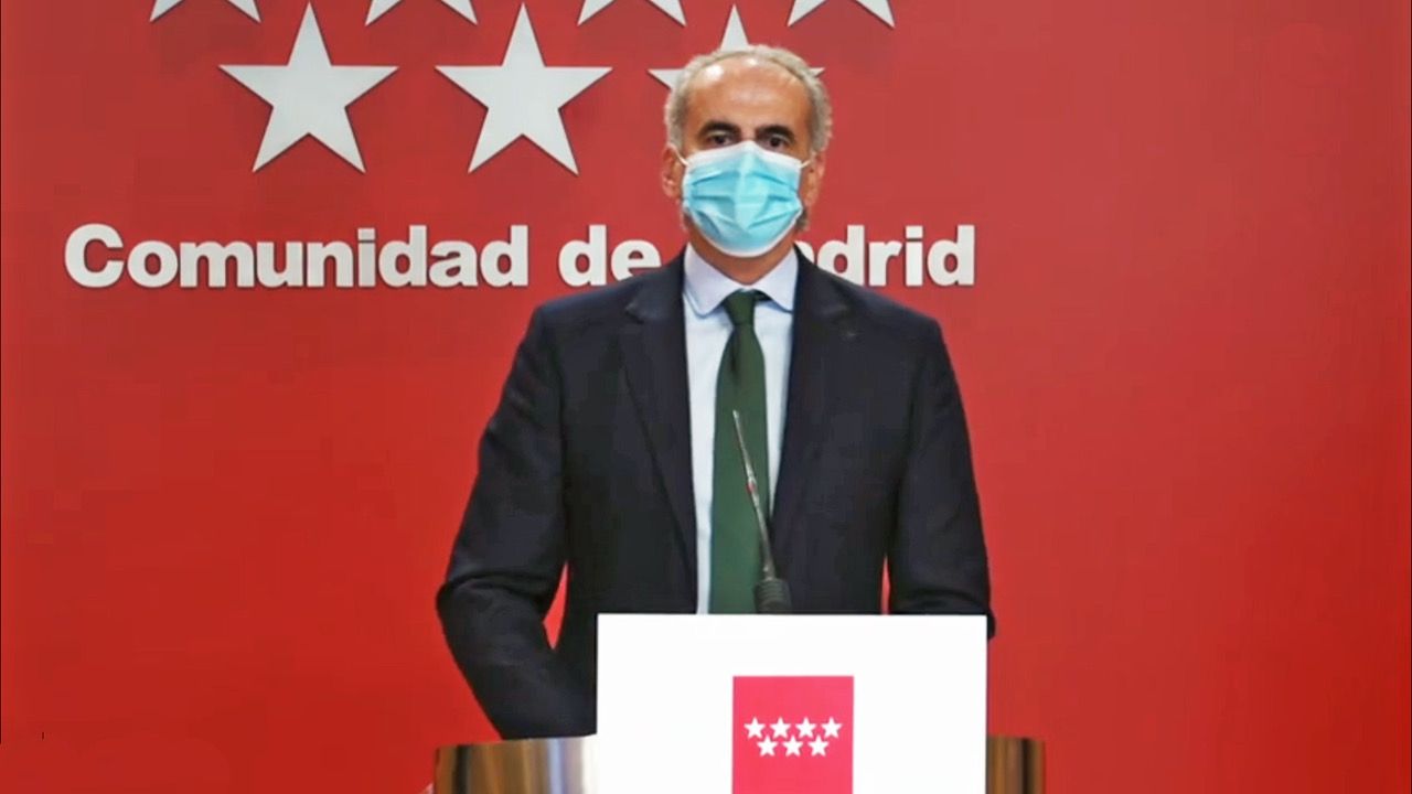 Comunidad de madrid Consejro Sanidad