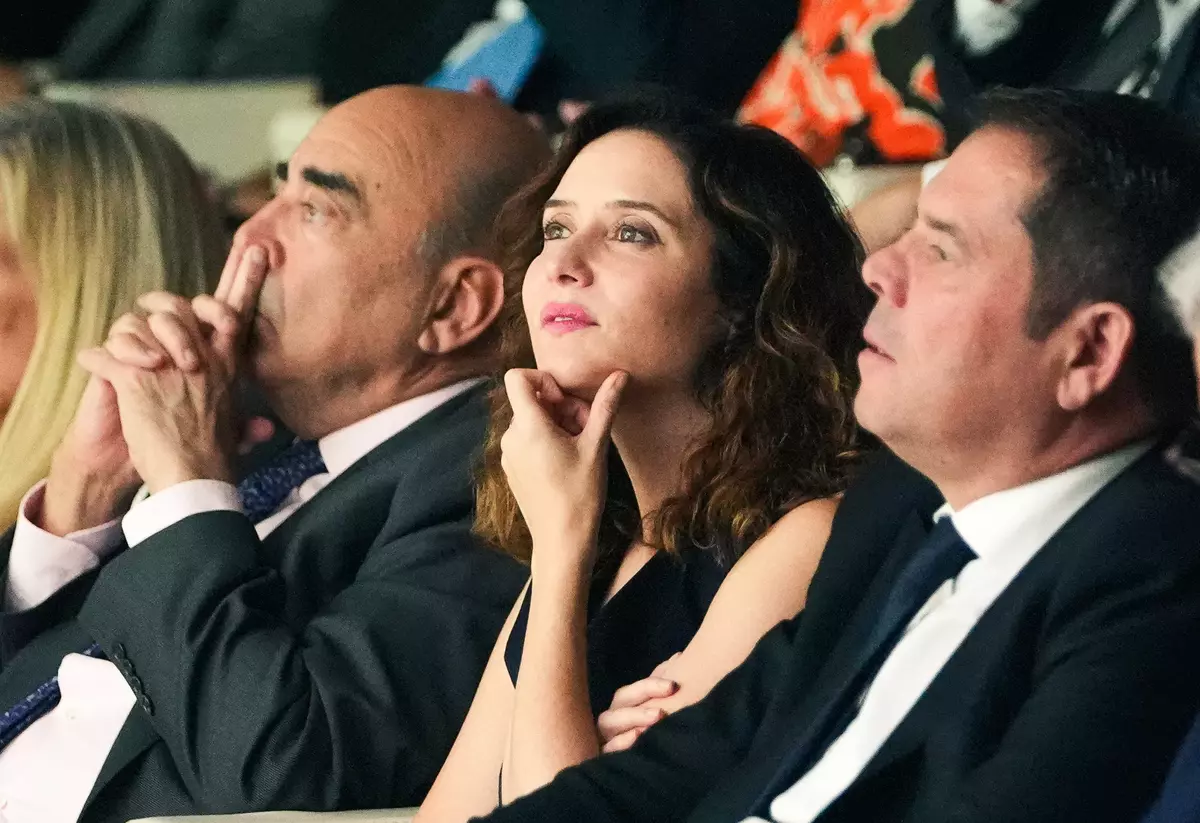 La presidenta de la Comunidad de Madrid, Isabel Díaz Ayuso en la Asamblea General CEPYME 2024