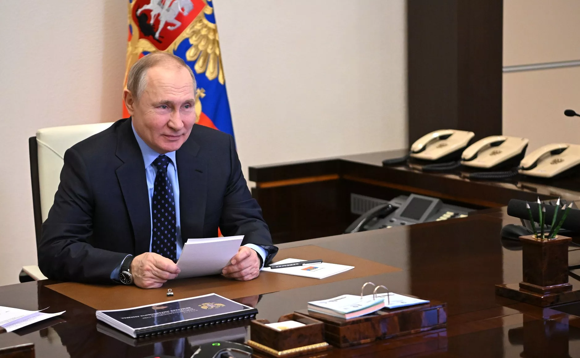 Putin plantea que Naciones Unidas lidere un proceso electoral en Ucrania "como posibilidad"