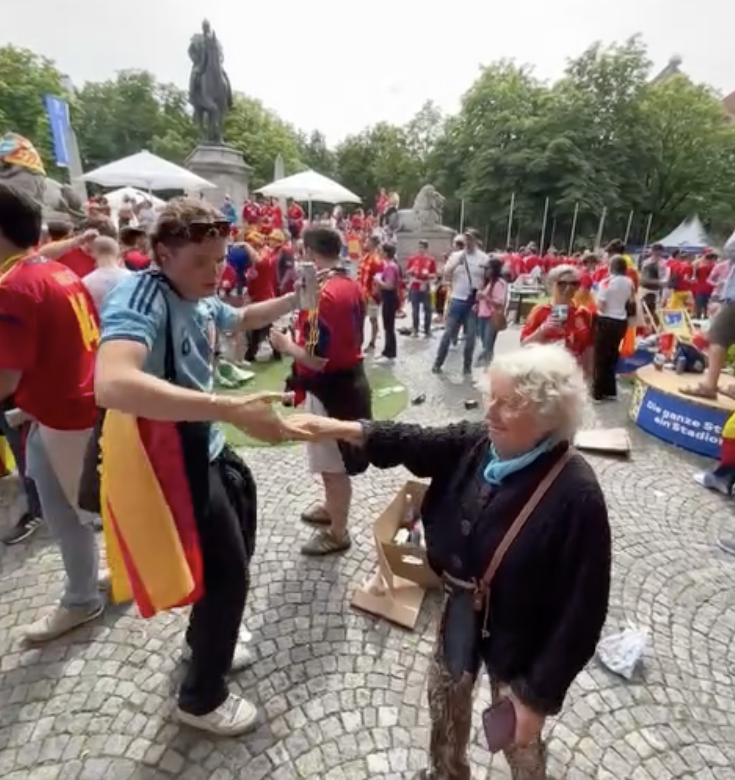 Captura de un video de la RFEF en facebook.