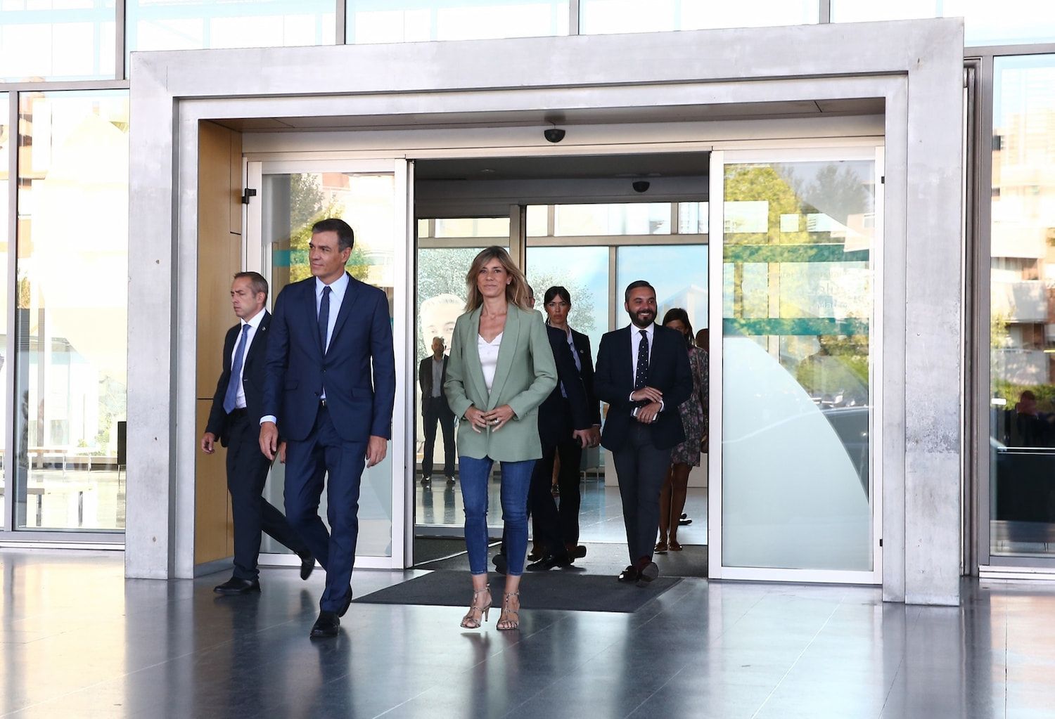 Pedro Sánchez y Begoña Gómez en una imagen de archivo. | Foto: Flickr Moncloa