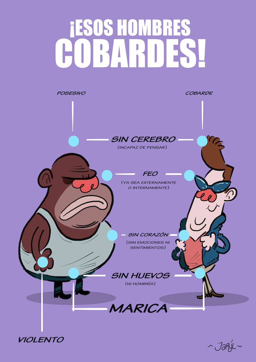 Esos hombres Cobardes