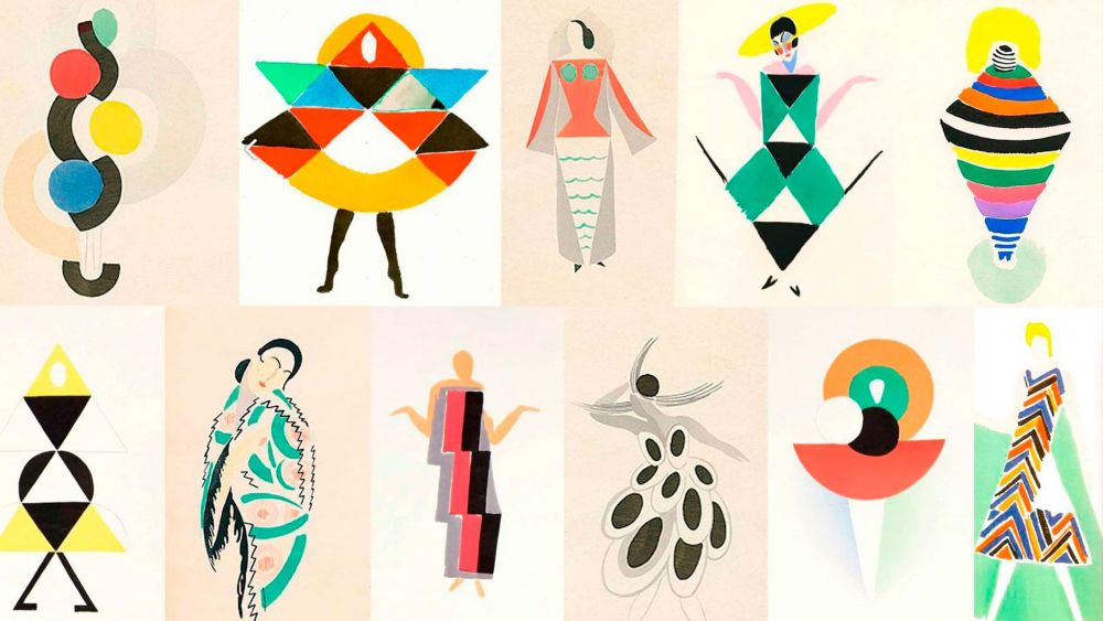 Diseños de SONIA DELAUNAY Diseños de SONIA DELAUNAY