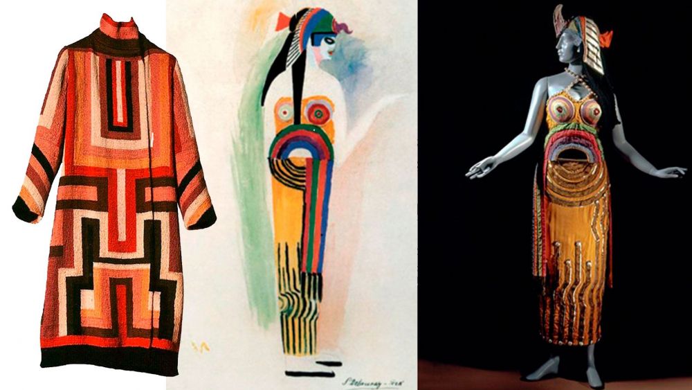 Sonia Delaunay Diseño de vestuario para Cleopatra Sonia Delaunay Diseño de vestuario para Cleopatra