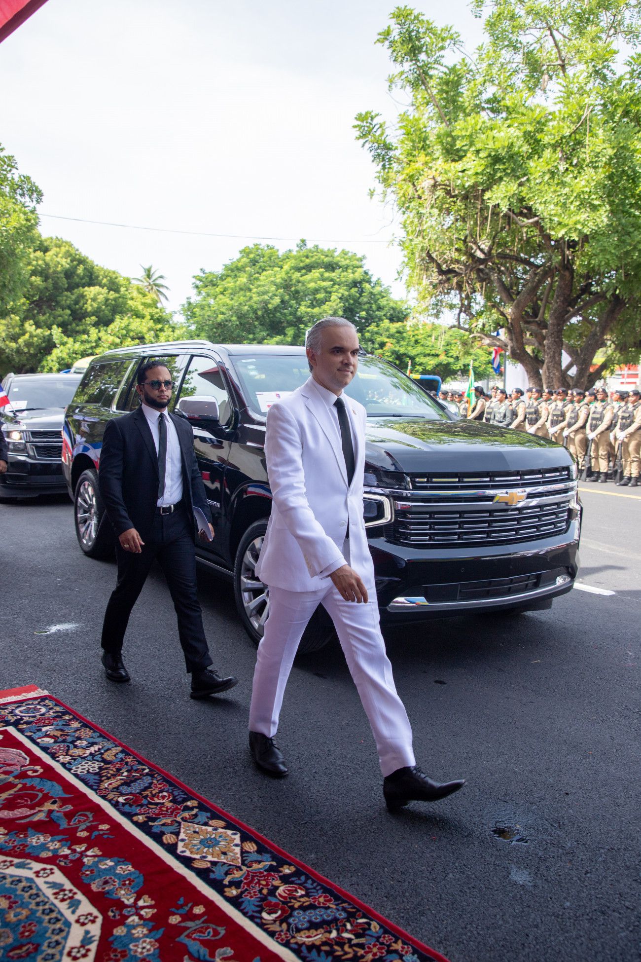 Presidente Abinader acto de juramentación para iniciar su segundo período de gobierno