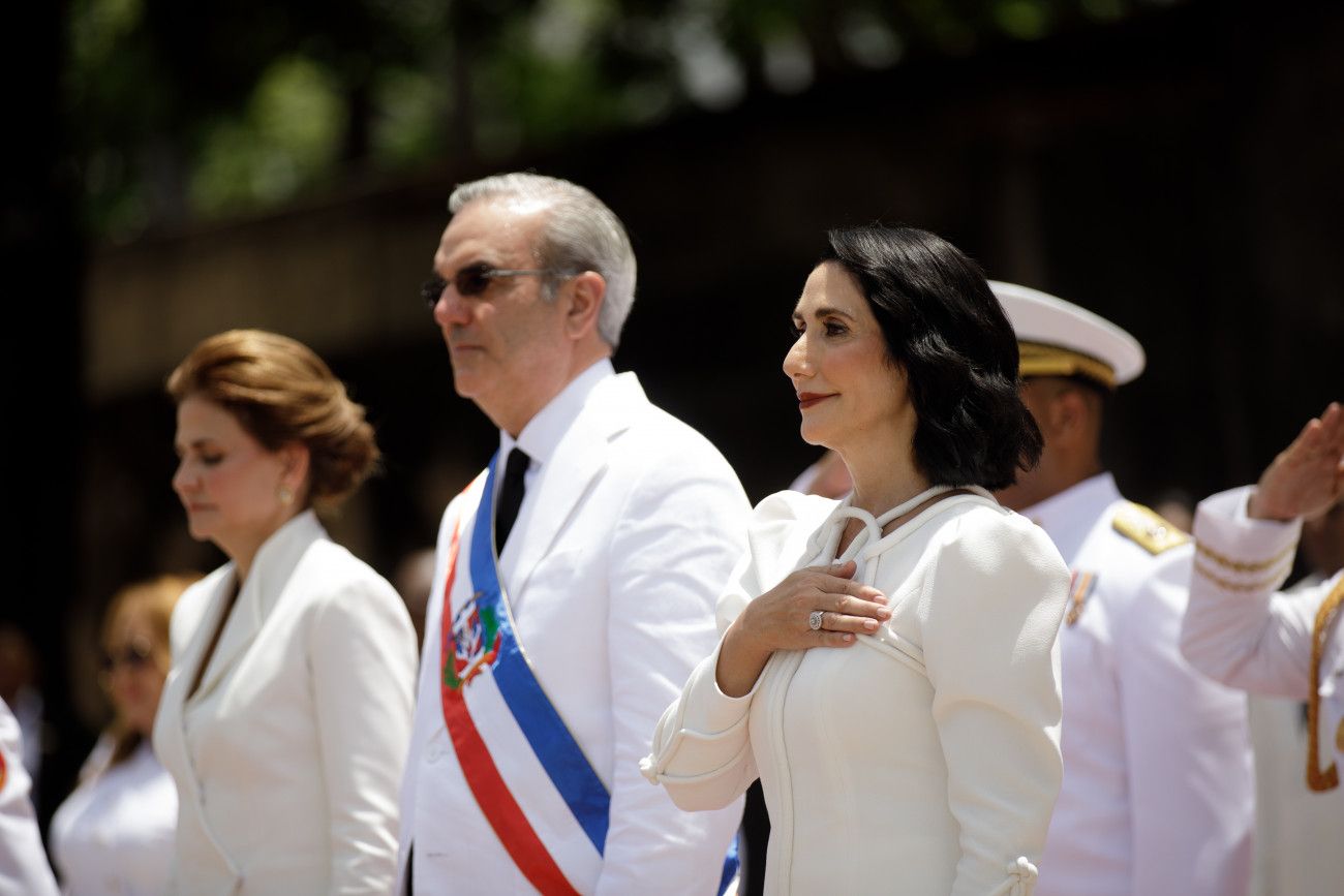 Presidente Abinader acto de juramentación para iniciar su segundo período de gobierno
