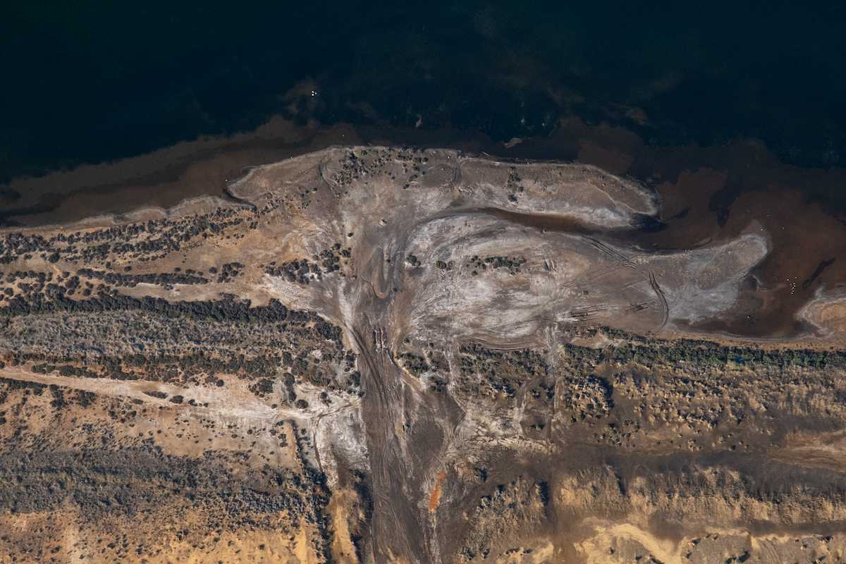 En 2019 y 2021 se produjo una mortalidad masiva de peces que puso el Mar Menor al borde de la catástrofe ecológica. | Foto: Pedro Armestre/Greenpeace En 2019 y 2021 se produjo una mortalidad masiva de peces que puso el Mar Menor al borde de la catástrofe ecológica. | Foto: Pedro Armestre/Greenpeace