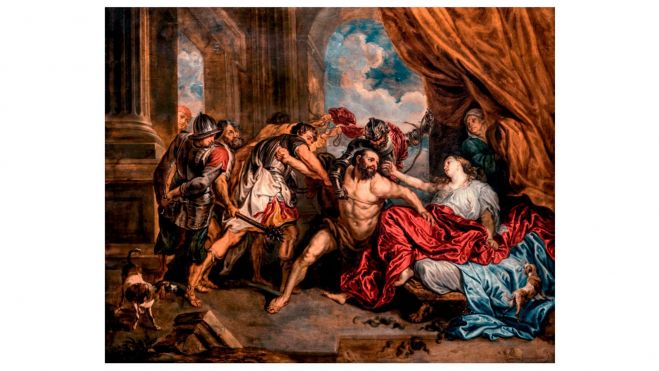 Johanna Vergouwen, Sansón y Dalila (1673) Johanna Vergouwen, Sansón y Dalila (1673)