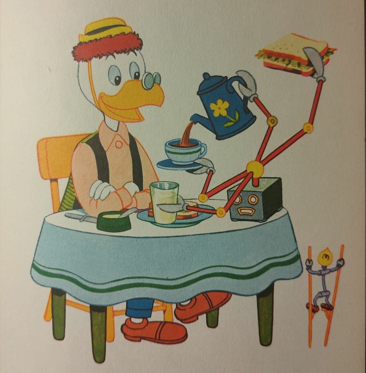 del “Manual de Marconi” de Walt Disney, editado por Ediciones Montena, S.A. en 1983.