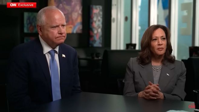 Entrevista de Kamala Harris y Tim Walz en CNN en exclusiva Entrevista de Kamala Harris y Tim Walz en CNN en exclusiva