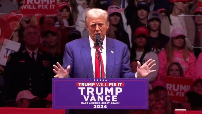 El espectáculo de odio y racismo de Donald Trump en Nueva York le puede costar las elecciones El espectáculo de odio y racismo de Donald Trump en Nueva York le puede costar las elecciones