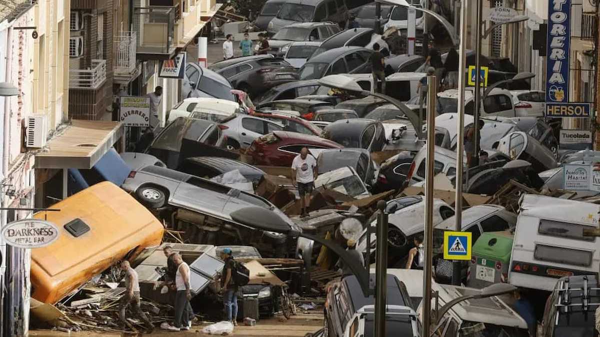 Consecuencias de la devastadora dana de Valencia. | Foto: Ecologistas en Acción