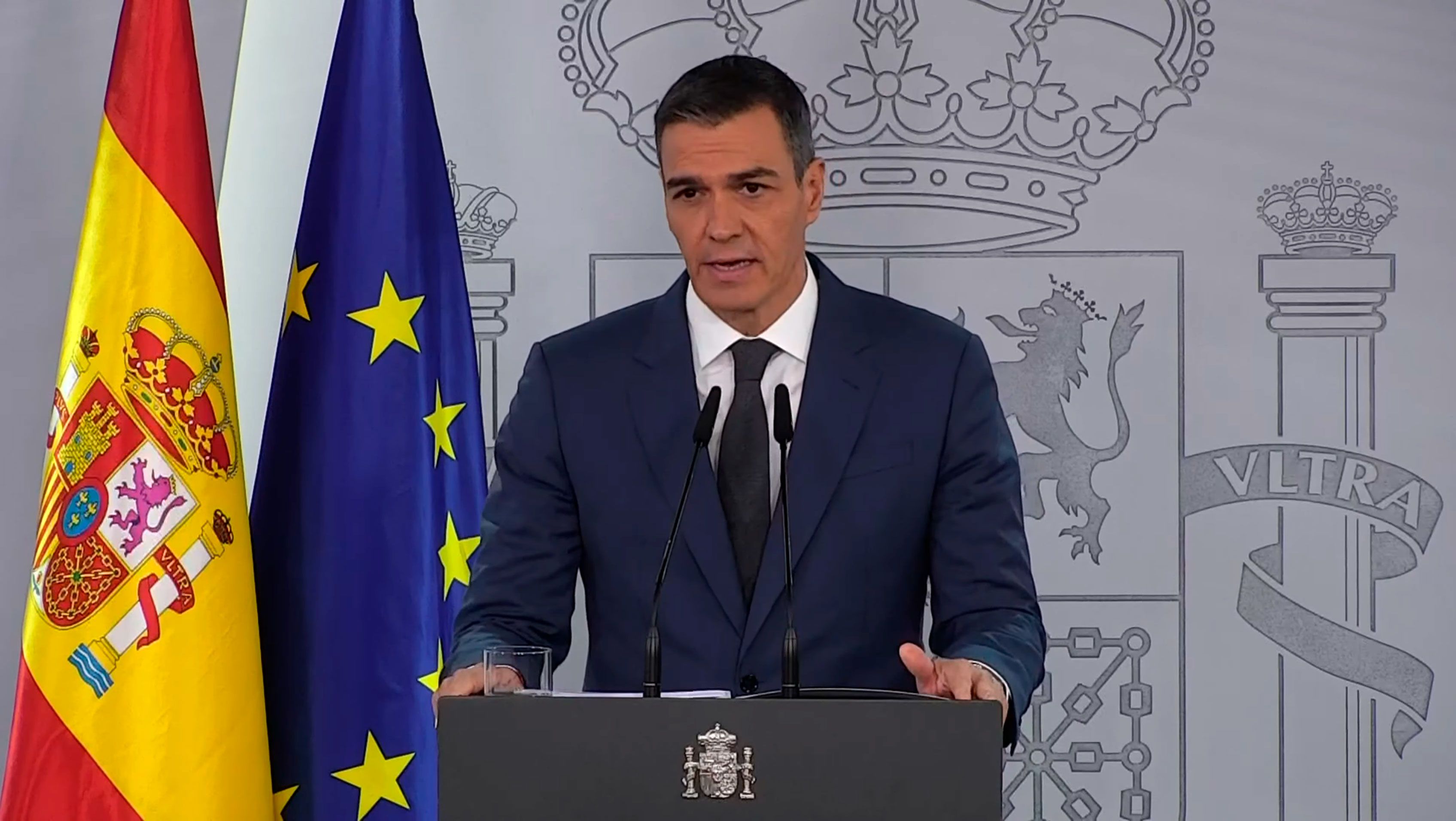 El presidente del Gobierno, Pedro Sánchez. Foto: Pool Moncloa