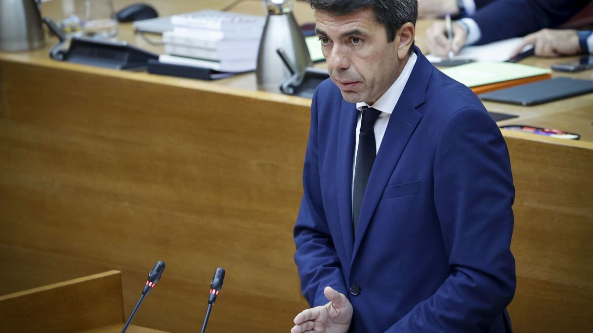 El presidente de la Comunidad Valenciana, Carlos Mazón en una imagen de archivo.