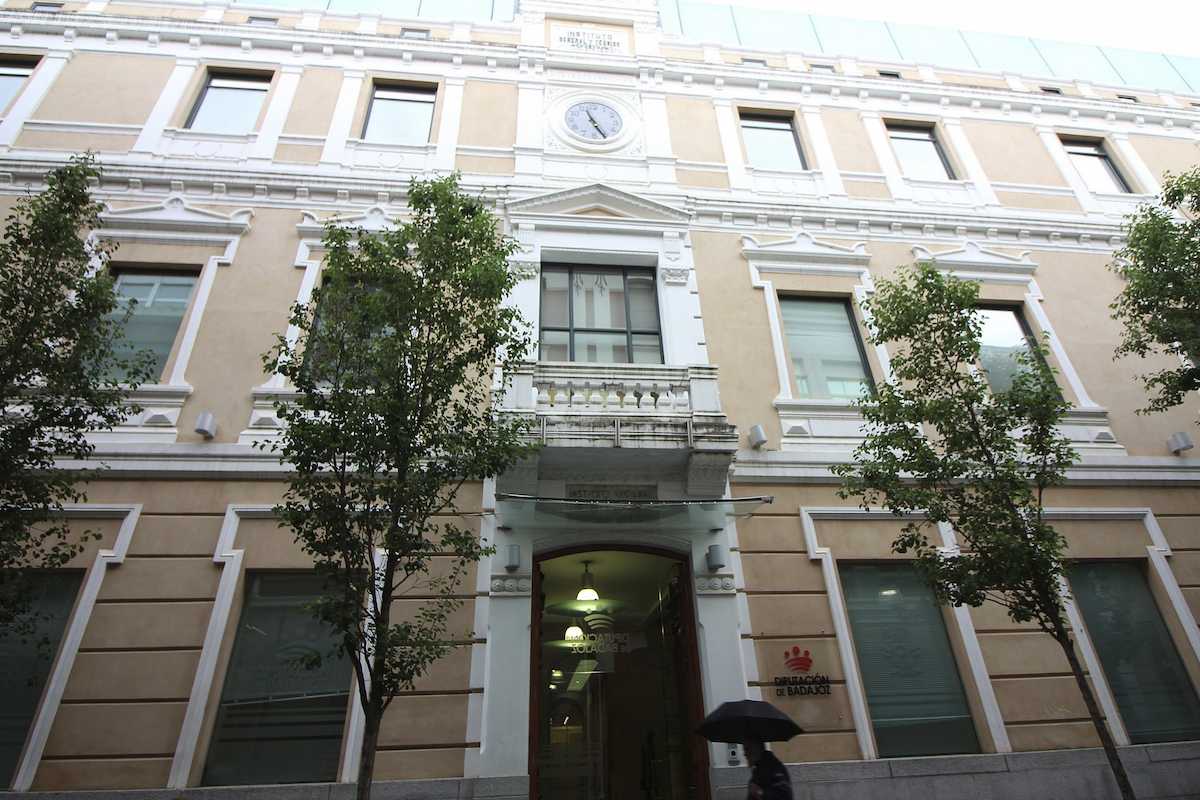 Diputación de Badajoz, donde trabajaba David Sánchez. en una imagen de archivo.