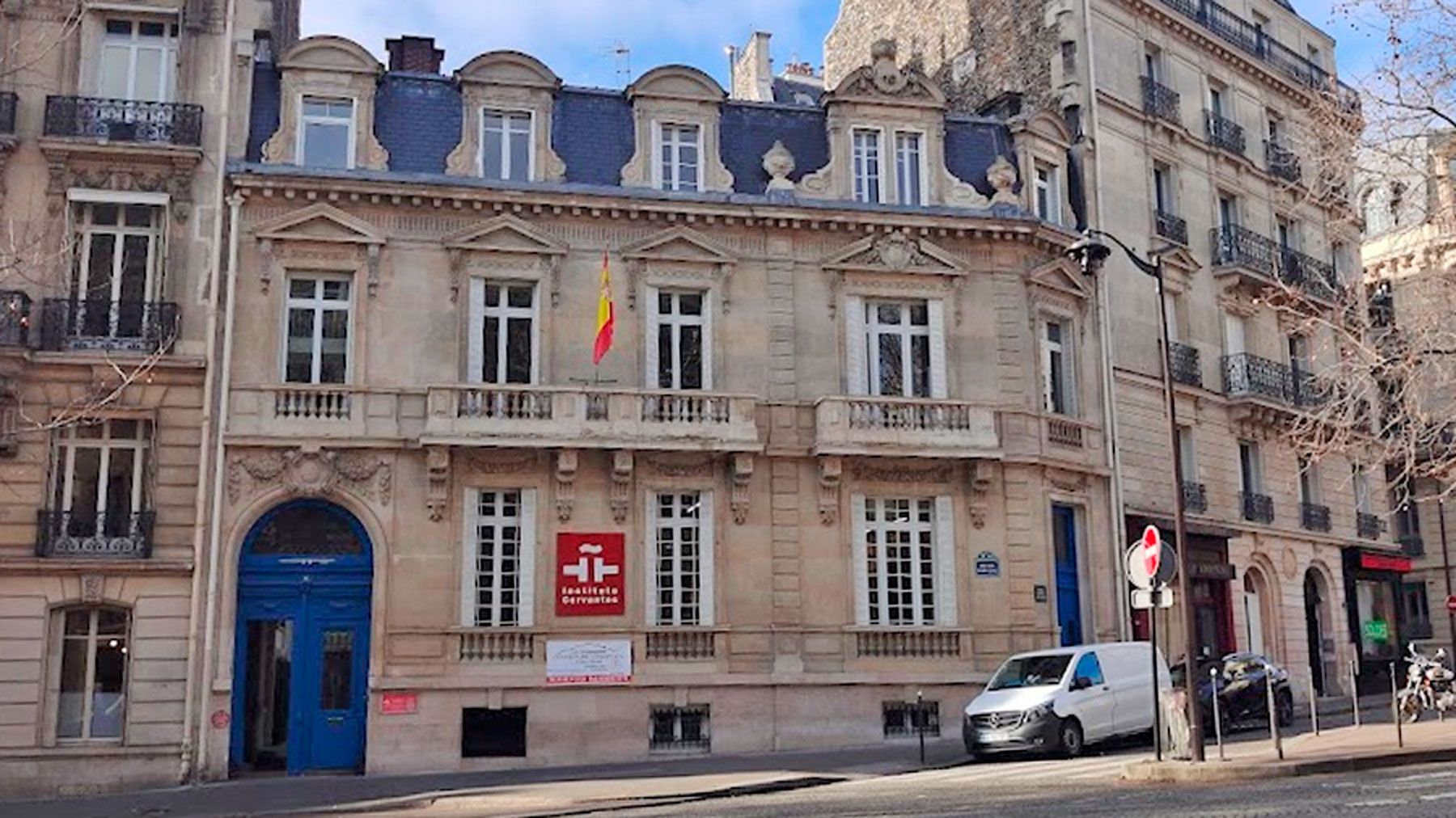 Palacete del PNV en París en una imagen de archivo.
