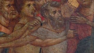 Cenni di Pepo, dit Cimabue (vers 1240-1302), La Dérision du Christ ('Cristo burlado'), vers 1280