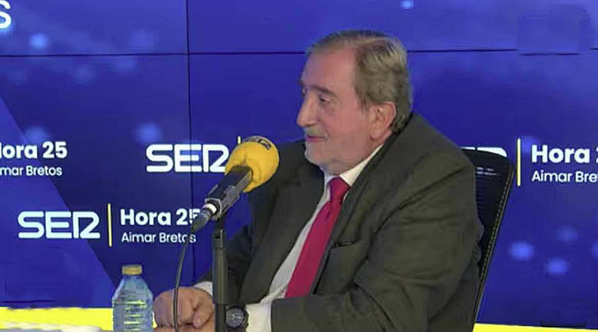 El exjuez Santiago Torres, durante una entrevista en la Cadenar Ser.