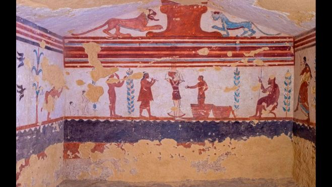 Las necrópolis de Tarquinia y Cerveteri Las necrópolis de Tarquinia y Cerveteri