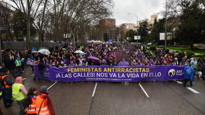 Manifestación en Madrid por el Día de la Mujer, foto Agustín Millán Manifestación en Madrid por el Día de la Mujer, foto Agustín Millán