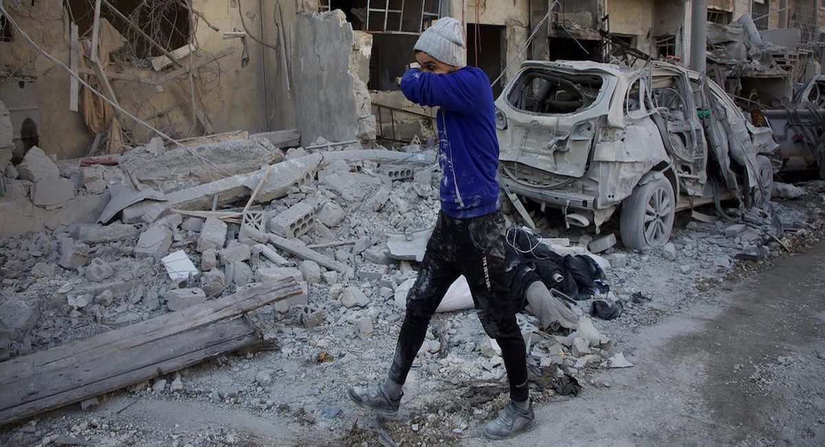 Partes del noroeste de Siria yacen en ruinas tras casi 14 años de conflicto. | Foto:  UNOCHA/Ali Haj Suleiman