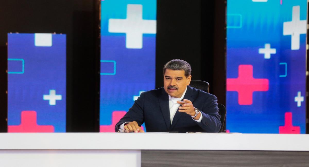 El presidente de Venezuela, Nicolás Maduro, en una reciente intervención pública. | Foto: Gobierno de Venezuela