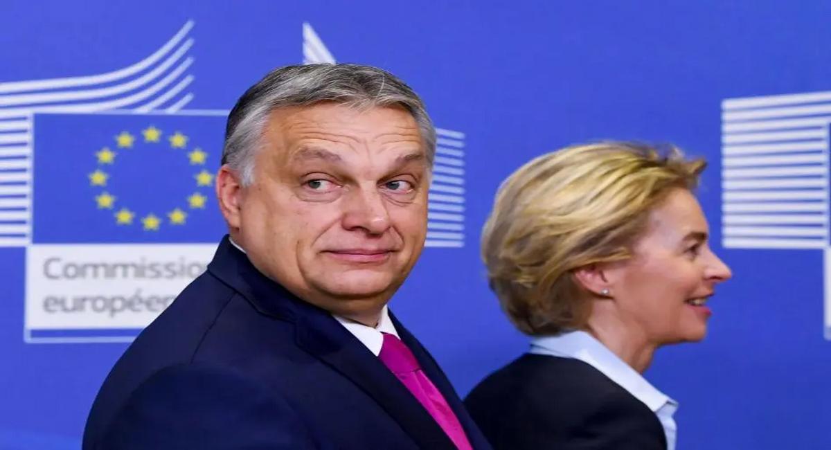 Viktor Orban en una imagen de archivo junto a la presidenta de la Comisión Europea Ursula von der Leyen. | Foto: UE