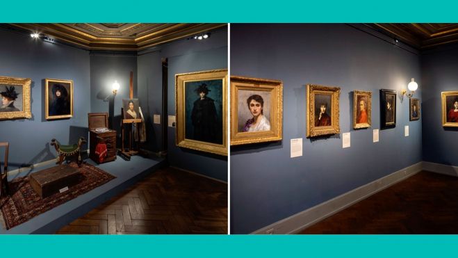 IZQUIERDA:Exposición “Elles, les élèves de Jean-Jacques Henner” – Galería de Retratos. Copyright: Museo Henner / Jean-Yves Lacote; DERECHA: Exposición “Elles, les élèves de Jean-Jacques Henner” – Galería de Retratos. Copyright: Museo Henner / Jean-Yves Lacote; IZQUIERDA:Exposición “Elles, les élèves de Jean-Jacques Henner” – Galería de Retratos. Copyright: Museo Henner / Jean-Yves Lacote; DERECHA: Exposición “Elles, les élèves de Jean-Jacques Henner” – Galería de Retratos. Copyright: Museo Henner / Jean-Yves Lacote;