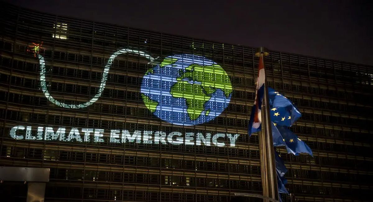 Según Greenpeace, España y la Unión Europea deben perseguir la neutralidad climática en los objetivos de emisiones a 2040, actualmente en negociación. | Foto: Greenpeace