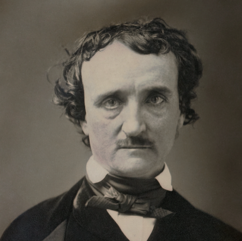 El escritor estadounidense Edgar Allan Poe.