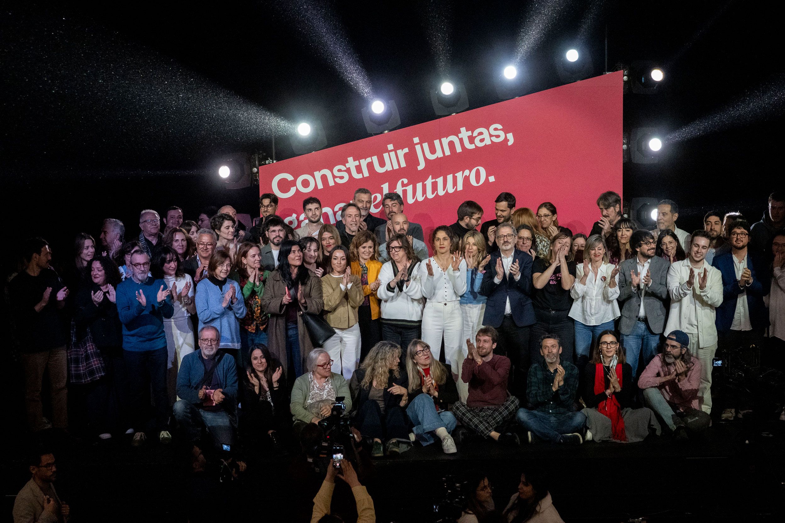 Imagen de un acto de Sumar. La izquierda española se encuentra ante un momento crítico