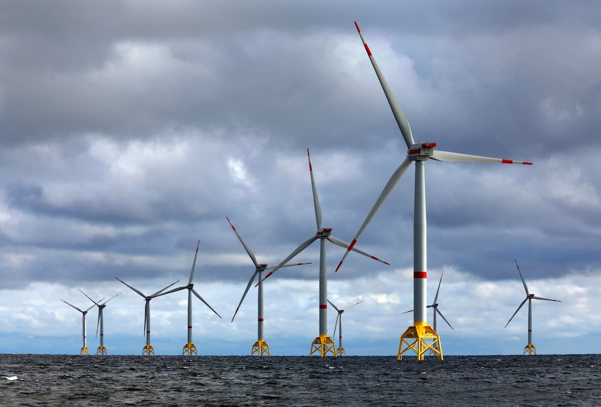 Iberdrola Parque eoólico marino Wikinger, en el mar Báltico