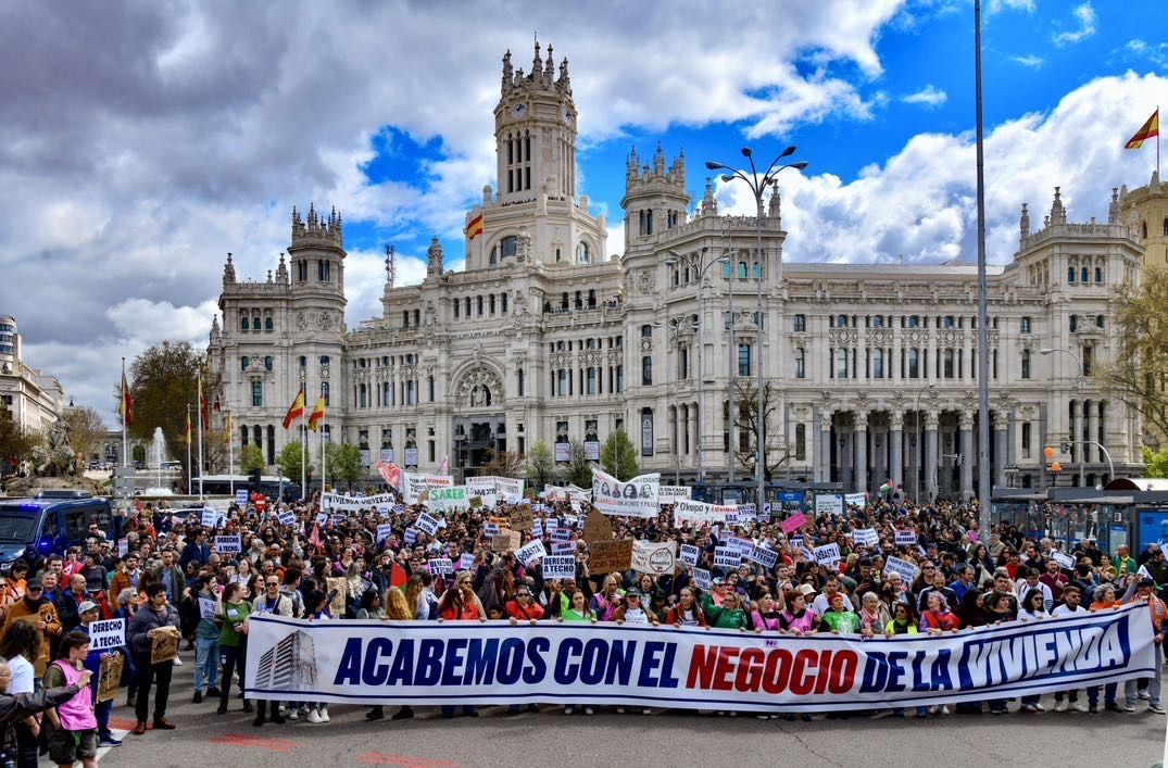 Miles se movilizan en toda España contra el negocio de la vivienda