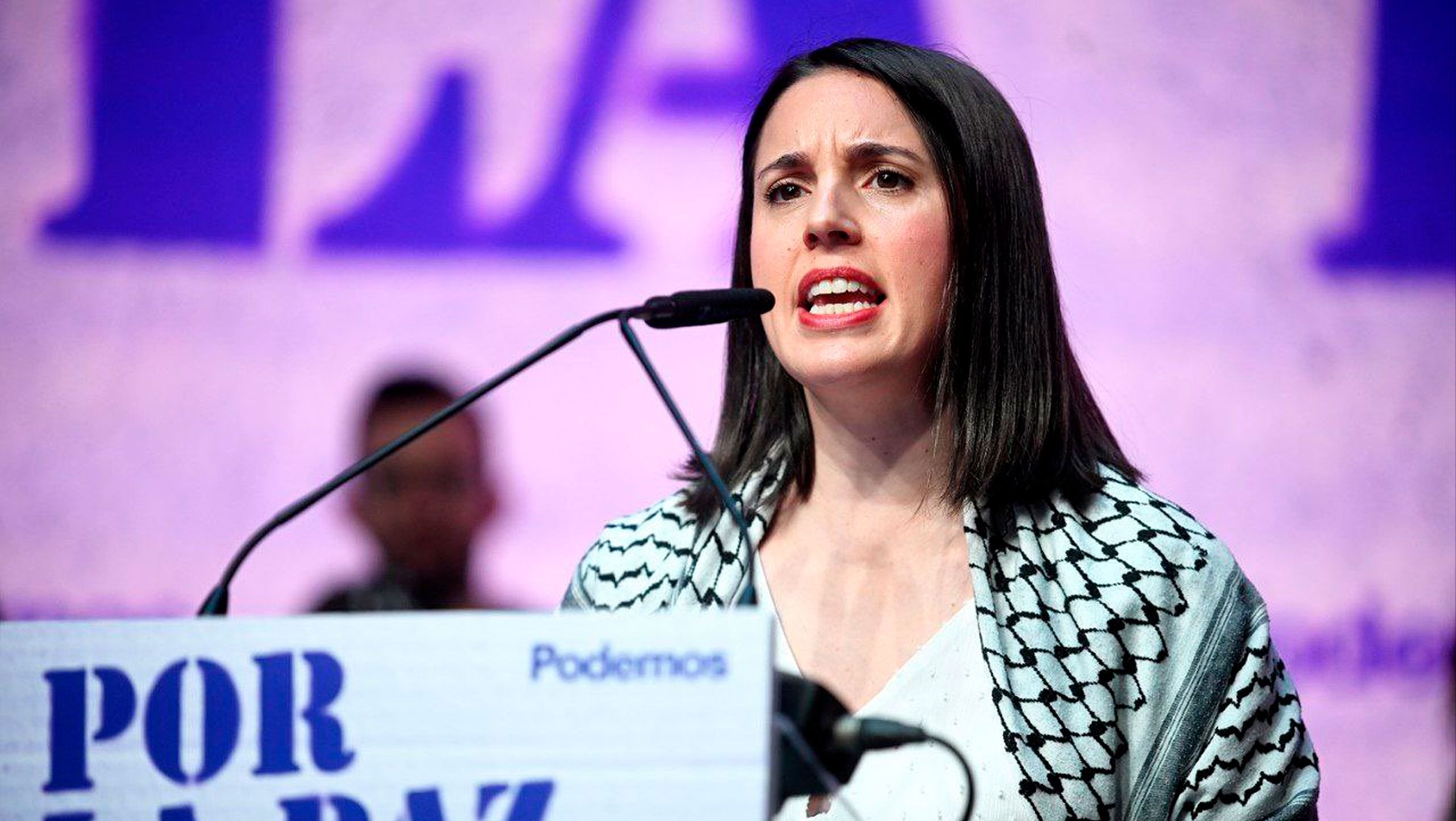 Irene Montero salta al ruedo político como candidata de Podemos a las generales